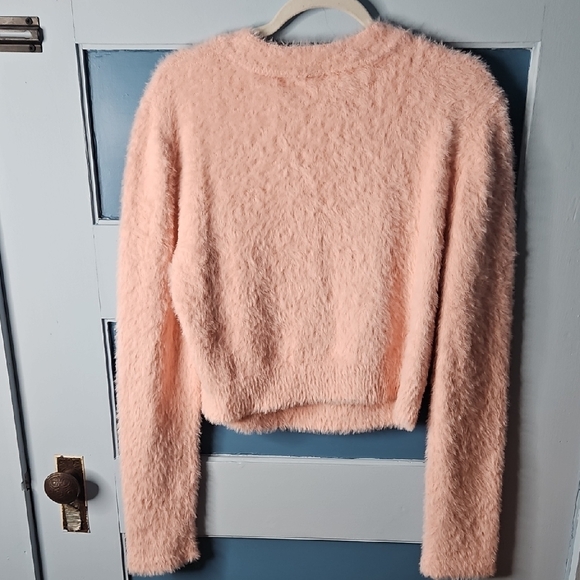 Vici Women's Cozy Fuzzy Longsleeve At Waist Sweater XL - Picture 6 of 10